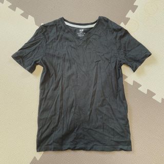 エイチアンドエム(H&M)のH＆M ベーシック Tシャツ ブラック 120/128 サイズ(Tシャツ/カットソー)