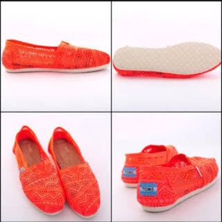 トムズ(TOMS)のtoms クロシェット かぎ編み スリッポン(スリッポン/モカシン)