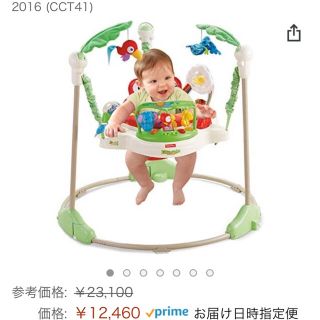 フィッシャープライス(Fisher-Price)のフィッシャープライス レインフォレスト・ジャンパルー(ベビージム)