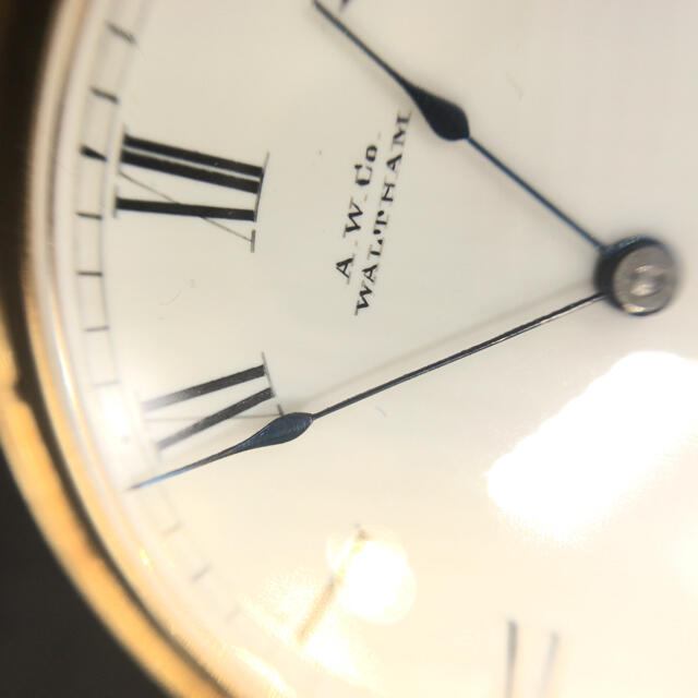 Waltham アンティーク金無垢懐中時計の通販 by ビューティードーム's shop｜ウォルサムならラクマ - ウォルサム 特価通販