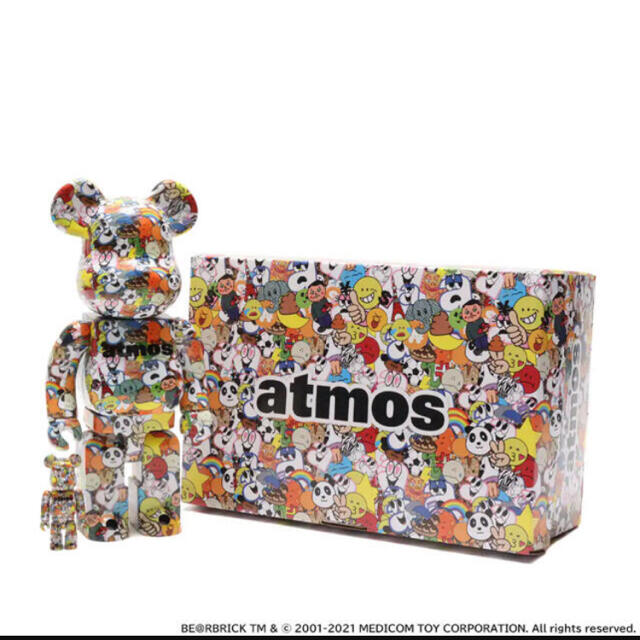 MEDICOM TOY(メディコムトイ)のベアブリック　atmos エンタメ/ホビーのフィギュア(その他)の商品写真