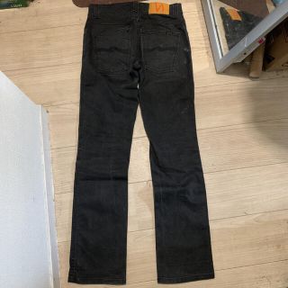 ヌーディジーンズ(Nudie Jeans)のヌーディージーンズ slim Jim ドライ ブラック コート W28(デニム/ジーンズ)