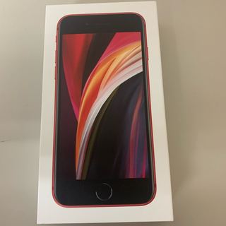 アップル(Apple)のiPhone SE2 64GB 本体 レッド 赤 SIMフリー【未使用】(スマートフォン本体)