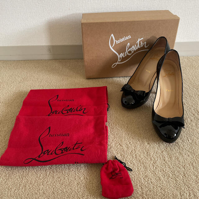 Christian Louboutin クリスチャンルブタン　パンプス　ブラック靴/シューズ