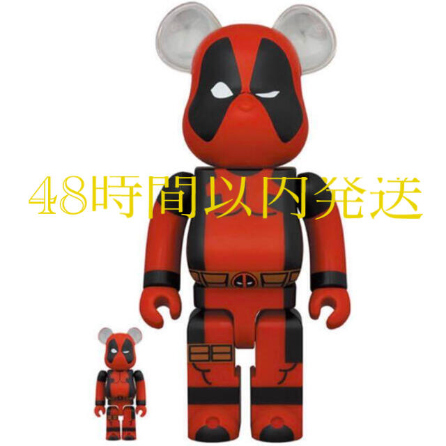 ベアブリックBE@RBRICK DEADPOOL 100％ & 400％