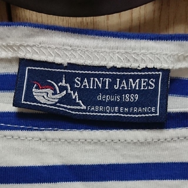 SAINT JAMES(セントジェームス)のSAINT JAMES  半袖   美品  xxs 最終値下げ レディースのトップス(Tシャツ(半袖/袖なし))の商品写真