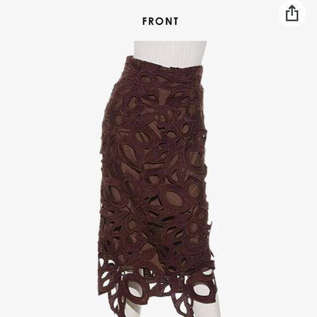 FRAY I.D(フレイアイディー)の新品！フレイアイディー♡レースタイトスカート レディースのスカート(ロングスカート)の商品写真