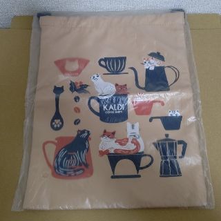 カルディ(KALDI)の＊カルディ＊　ニャンコーヒーセット　巾着(ポーチ)