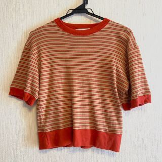 マウジー(moussy)のmoussy マウジー　ボーダートップス(Tシャツ(半袖/袖なし))