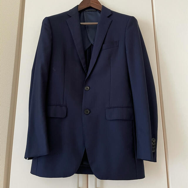 THE SUIT COMPANY(スーツカンパニー)のスーツカンパニー　メンズスーツ　ネイビー　スーパー150's メンズのスーツ(セットアップ)の商品写真