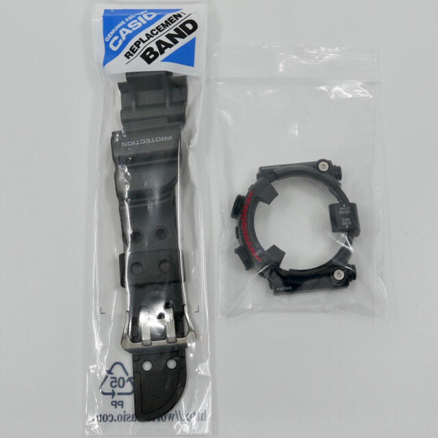 美品フロッグマンDW-8200-1Aダークグレー純正ベルト ベゼル ベルト