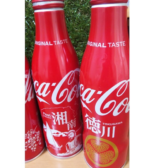 コカ・コーラ(コカコーラ)のコカ・コーラ スチール スリムボトル 空き缶 オリジナルコレクション エンタメ/ホビーのコレクション(ノベルティグッズ)の商品写真