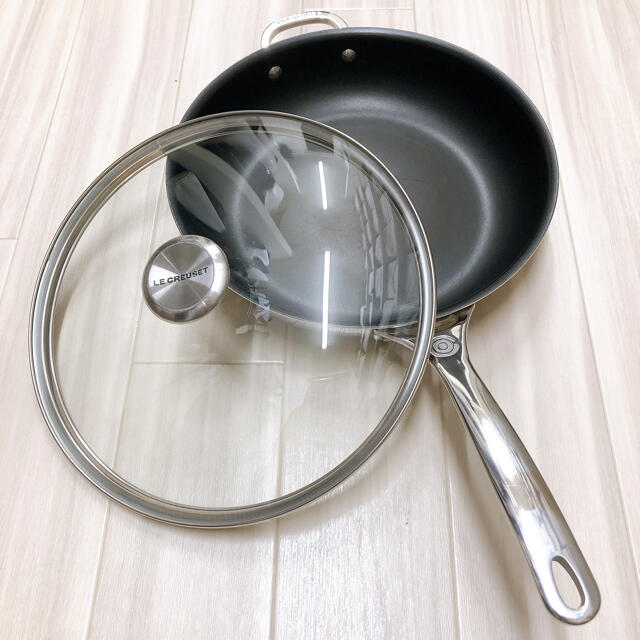 LE CREUSET - ルクルーゼ 3Sフライパン 28cm(ノンスティック) ※蓋