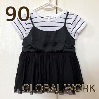 グローバルワーク(GLOBAL WORK)のグローバルワーク＊重ね着風Tシャツ(Tシャツ/カットソー)