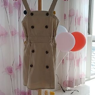 フレアータイプジャンパースカート140cm(ワンピース)