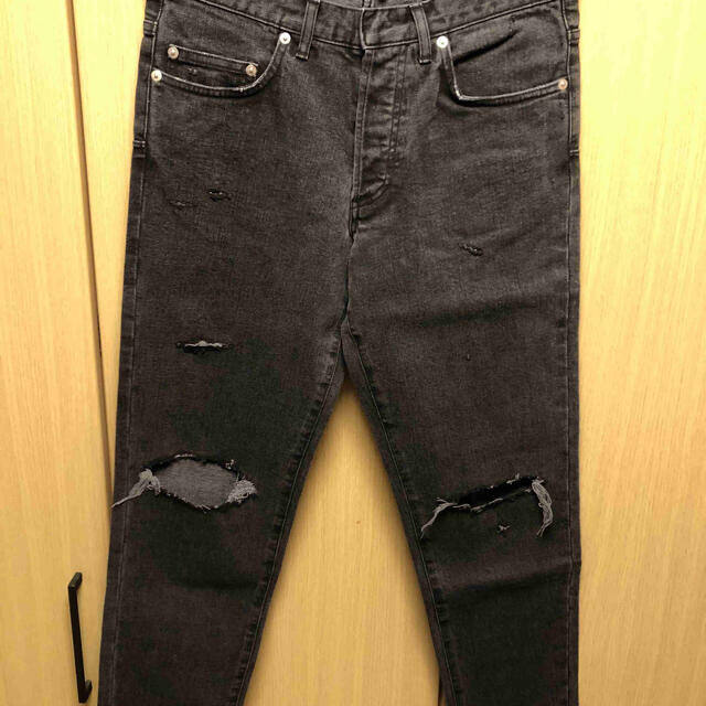 正規 18AW Dior Homme ディオールオム ニークラッシュ デニム | www