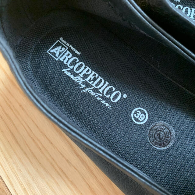 ARCOPEDICO(アルコペディコ)のARCOPEDICO 39（25cm）ブラック レディースの靴/シューズ(バレエシューズ)の商品写真