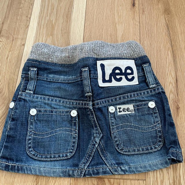 Lee(リー)のストンプスタンプ　Lee デニムスカート キッズ/ベビー/マタニティのキッズ服女の子用(90cm~)(スカート)の商品写真