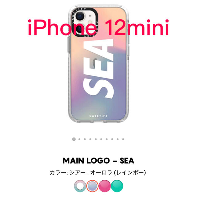 SEA - CASETIFY × WIND AND SEA iPhone12miniケースの通販 by john's ...