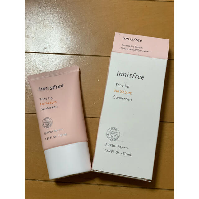 Innisfree(イニスフリー)のイニスフリー トーンアップ ノーセバム サンスクリーン コスメ/美容のボディケア(日焼け止め/サンオイル)の商品写真