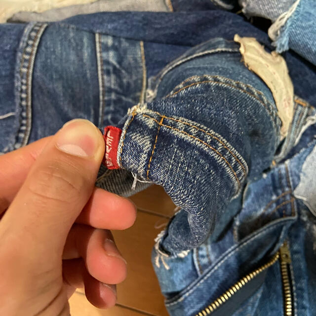 Levi's - リメイク リーバイス levis フレアパンツの通販 by Levi's - リメイク リーバイス levis フレアパンツの通販 by