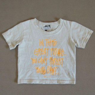 ステューシー(STUSSY)のstussy baby Tシャツ 白 18 months(Tシャツ/カットソー)