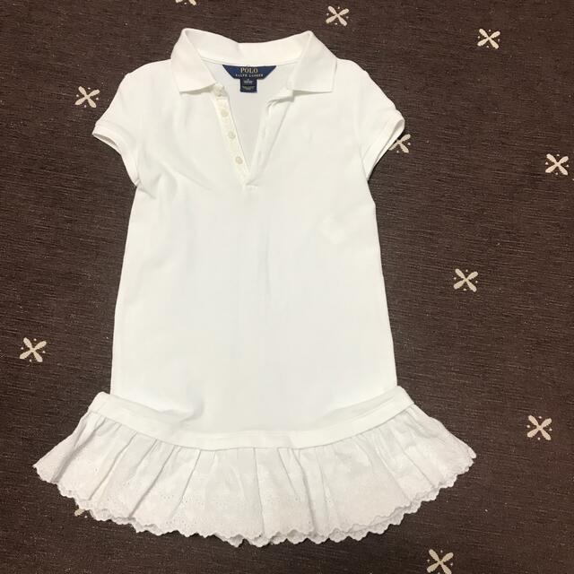 POLO RALPH LAUREN(ポロラルフローレン)のポロラルフローレン女の子120 ワンピース キッズ/ベビー/マタニティのキッズ服女の子用(90cm~)(ワンピース)の商品写真