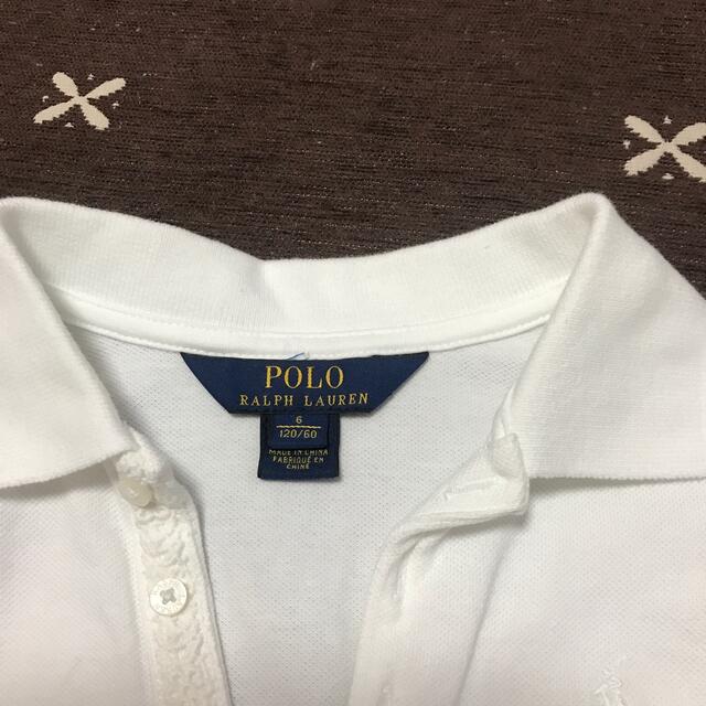 POLO RALPH LAUREN(ポロラルフローレン)のポロラルフローレン女の子120 ワンピース キッズ/ベビー/マタニティのキッズ服女の子用(90cm~)(ワンピース)の商品写真