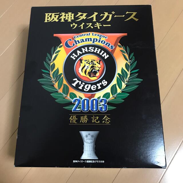 格安人気 阪神タイガース レア品 2003年阪神セリーグ優勝記念ウィスキー 記念品/関連グッズ