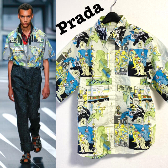 2017.18 SS ■PRADA/プラダ 半袖シャツ・カットソー  SF