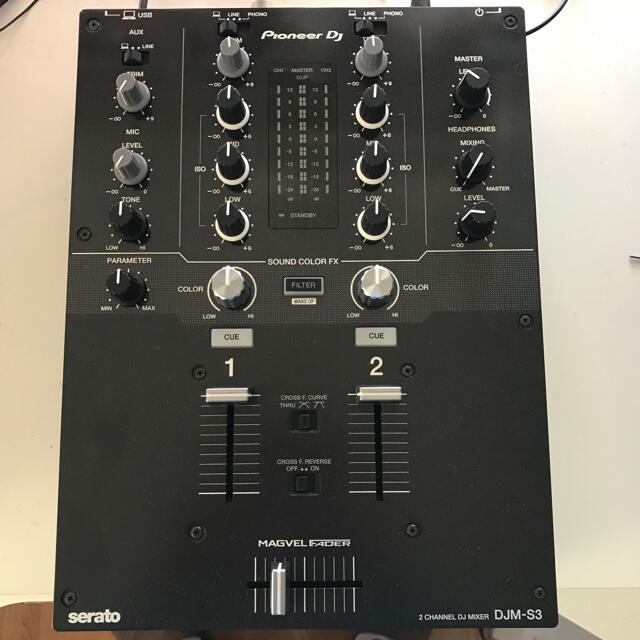 訳あり】 Pioneer - DJM-S3 2チャンネルDJミキサー DJミキサー ...