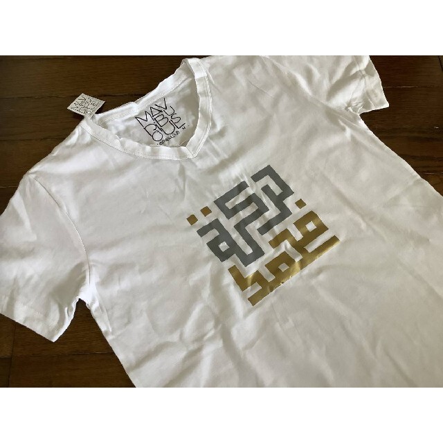 モロッコ アラビア語モチーフ シンプルロゴTシャツ