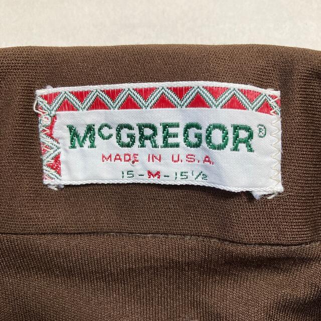 McGREGOR(マックレガー)の70s vintage❗️McGREGOR 半袖シャツ　ポリエステル100% メンズのトップス(シャツ)の商品写真