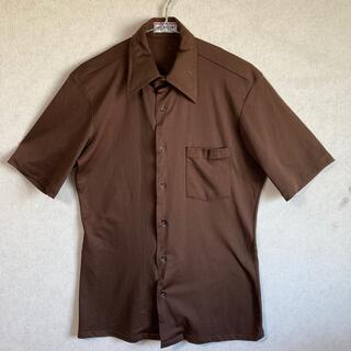 マックレガー(McGREGOR)の70s vintage❗️McGREGOR 半袖シャツ　ポリエステル100%(シャツ)