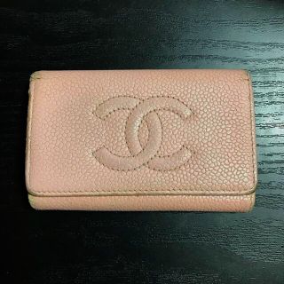 シャネル(CHANEL)のCHANEL シャネル キーケース キャビアスキン(キーケース)