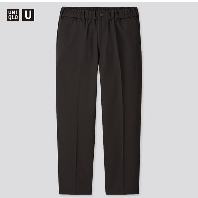 UNIQLO(ユニクロ)のUNIQLO U ワイドフィットテーパードパンツ カラーBLACK サイズM メンズのパンツ(スラックス)の商品写真