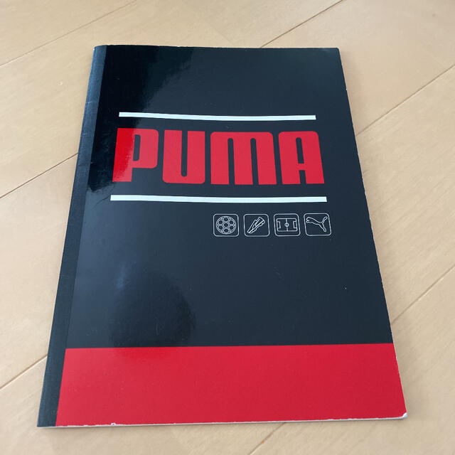 PUMA(プーマ)の新品　PUMA プーマ　連絡帳　れんらくちょう　ノート　2冊セット インテリア/住まい/日用品の文房具(ノート/メモ帳/ふせん)の商品写真