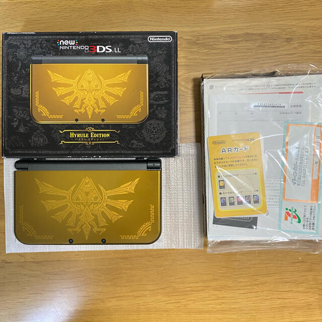 【美品】NEW 3DS LL ゼルダの伝説 ハイラルエディション