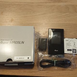 エヌイーシー(NEC)のモバイルルーター Aterm MR05LN(PC周辺機器)