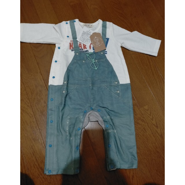 【値下げ】子供用　ロンパース　80サイズ キッズ/ベビー/マタニティのベビー服(~85cm)(ロンパース)の商品写真
