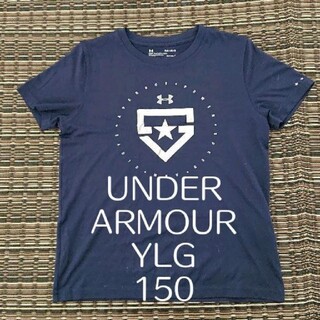 アンダーアーマー(UNDER ARMOUR)のUNDER ARMOUR アンダーアーマー 150 ネイビー Tシャツ(Tシャツ/カットソー)