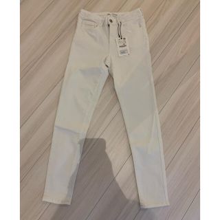 ザラ(ZARA)の新品　ザラガール　ホワイトデニム　152 (パンツ/スパッツ)