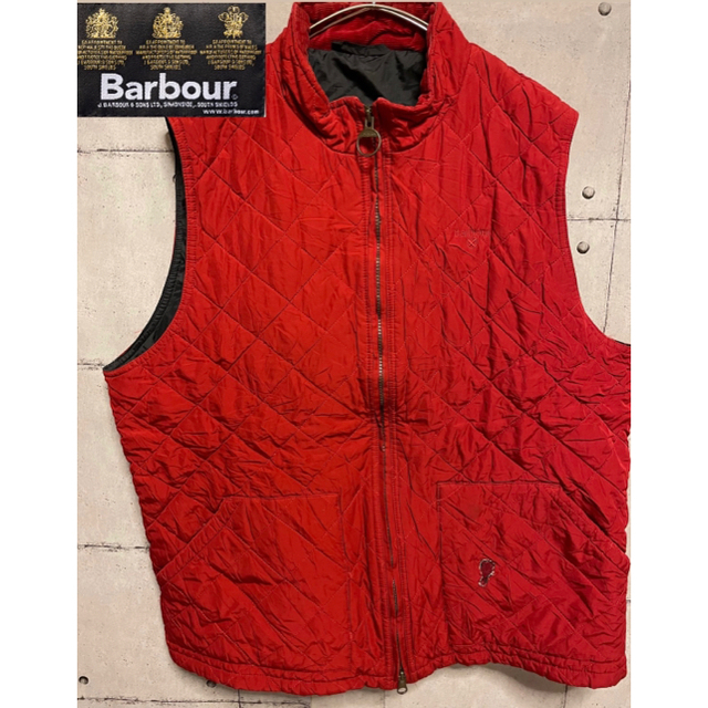 barbour ダウンベスト