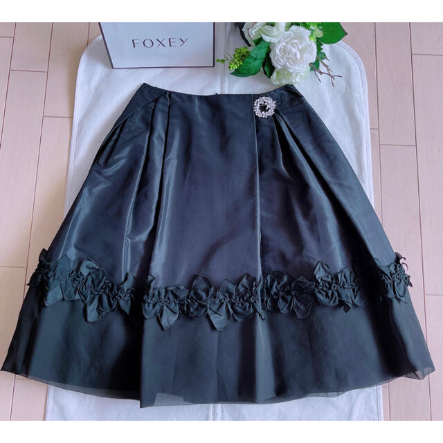 FOXEY Flower Rondo スカート 38 極美品　Rene