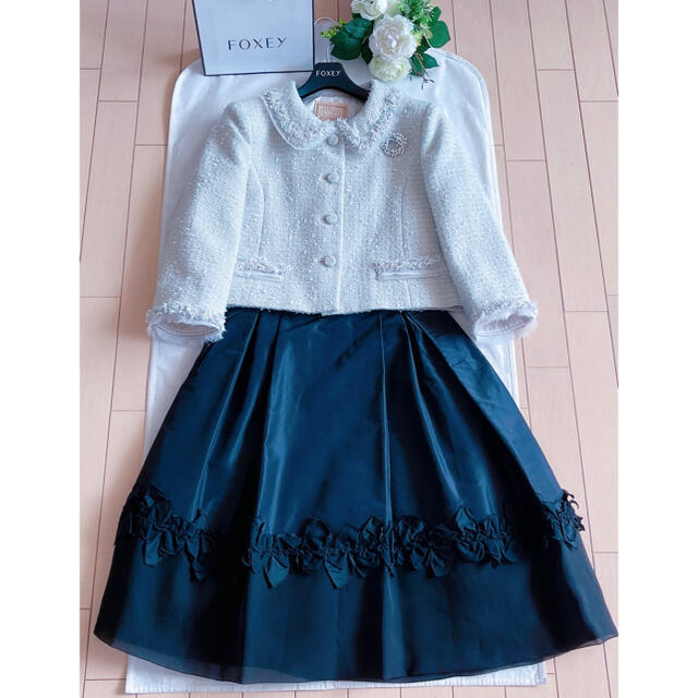 FOXEY Flower Rondo スカート 38 極美品 Rene | www.hectordufau.com.br