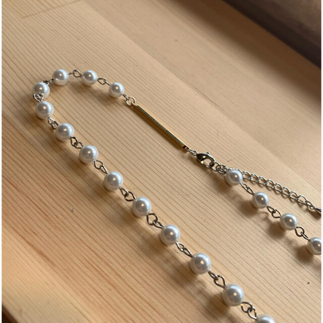 KAPITAL(キャピタル)のパールネックレス　pearl necklace メンズのアクセサリー(ネックレス)の商品写真