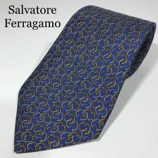 サルヴァトーレフェラガモ(Salvatore Ferragamo)の【kkk様】サルヴァトーレフェラガモ イタリア製 高級シルク ネクタイ 総柄(ネクタイ)