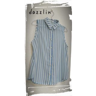 ダズリン(dazzlin)のdazzlin♡シアーシャツ ノースリー*°(シャツ/ブラウス(半袖/袖なし))