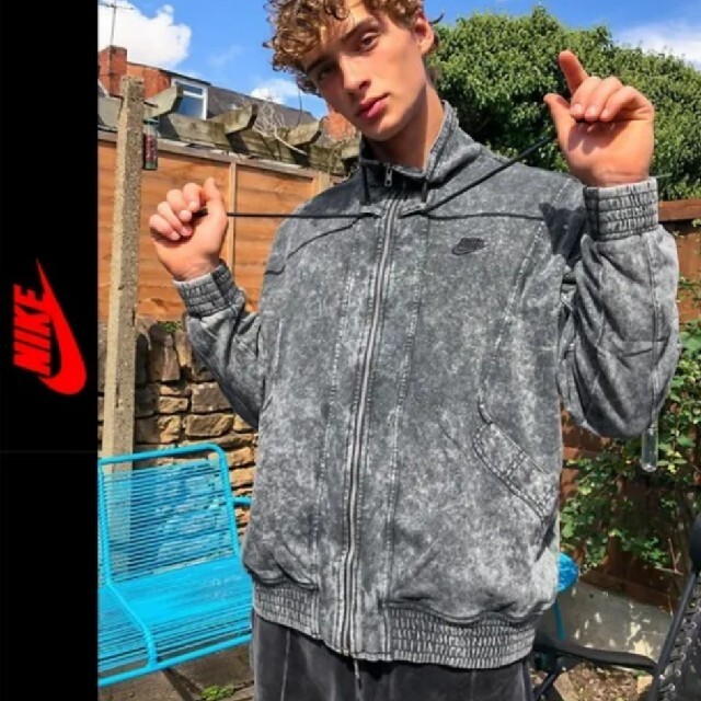 NIKE - ナイキ デニムジャケット ニット ジョーダン エア NIKE - ナイキ デニムジャケット ニット ジョーダン エア