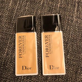 ディオール(Dior)のディオールスキン フォーエヴァー アンダーカバー(サンプル/トライアルキット)